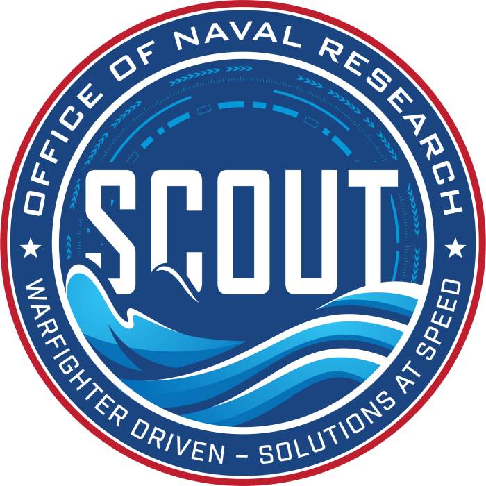 ONR SCOUT is an ongoing, multiagency campaign to identify new ways to bring novel capabilities to warfighter challenges, experiment with them in realistic operating conditions, and operationalize them in partnership with the fleet and force.