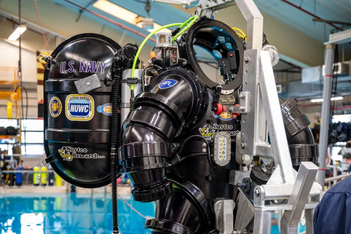 Photo of the Deep Sea Expeditionary No-Decompression (DSEND) system