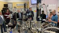 ONR Global Commanding Officer and Prague Science Directors visit New Technologies Research Center (NTC) and other parts of West Bohemia University in Plzen, Czech Republic. (Photo courtesy of ONR Global)