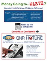 CNR Hotline Poster